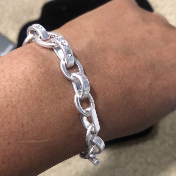 Elegant Silver Chain North Star Bracelet - Picture 5 of 6